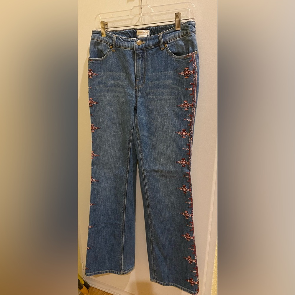 Boot Cut Embroidered Women’s Jeans